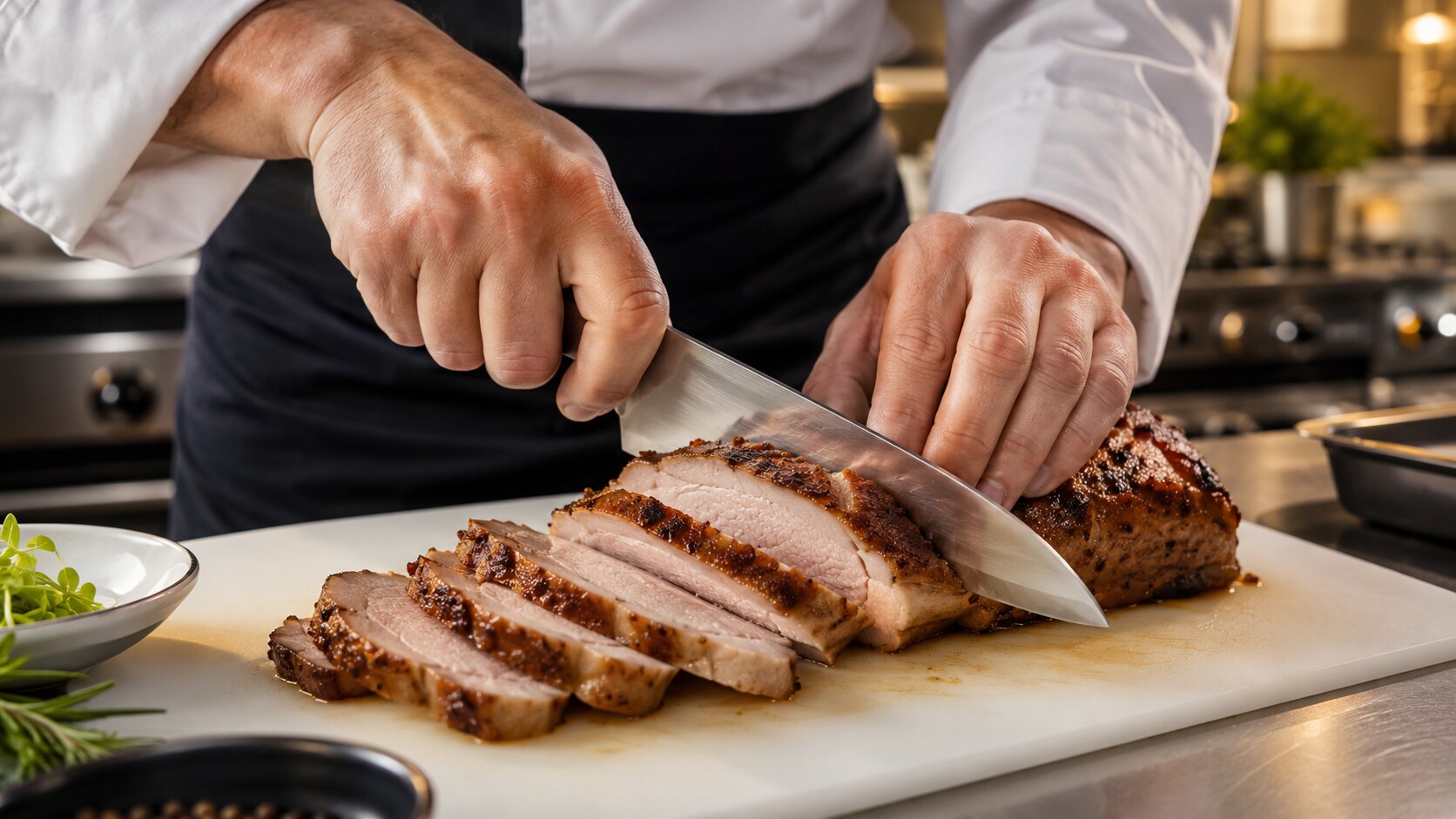 gambar bagian tengah artikel tentang cara membuat daging babi empuk