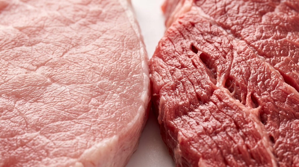 Perbedaan Serat dan Lemak Daging Babi vs Sapi: Cara Cepat Mengenali Secara Kasat Mata