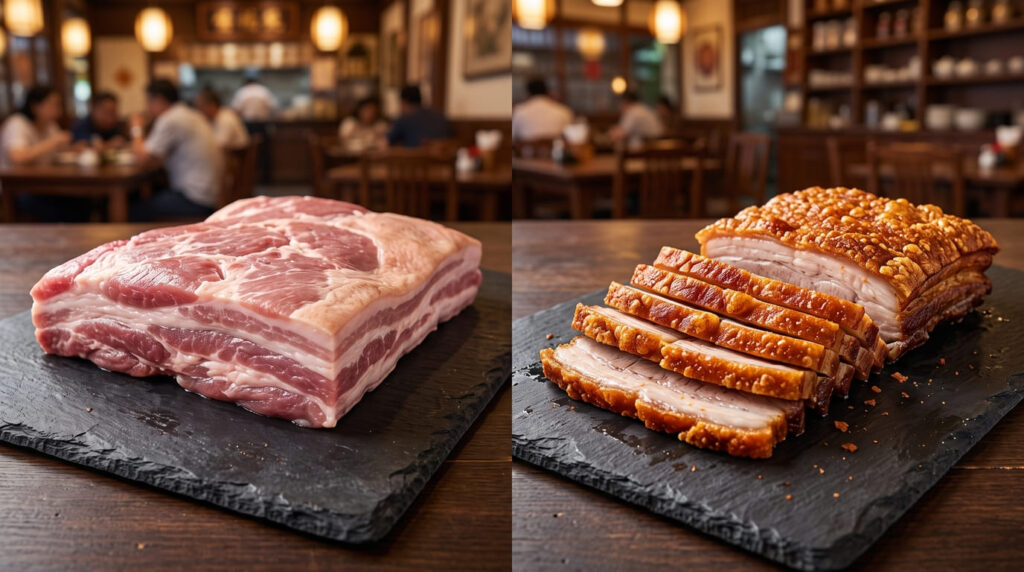 Perbedaan Siobak dan Samcan: Mengenal Bahan Baku Pork Belly dan Olahan Krispi Panggang  Slug URL: